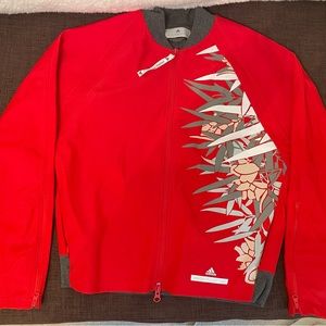 Stella McCartney for Adidas Graphic Print Bomber Jacket